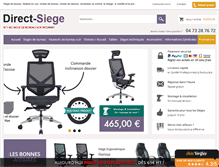 Tablet Screenshot of direct-siege.com